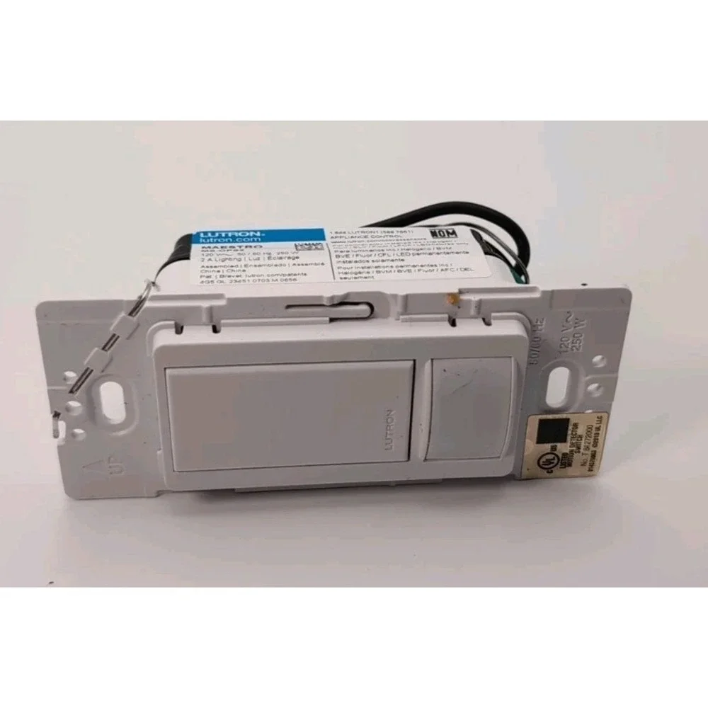 LUTRON MAESTRO MS-OPS6M2-DV OCCUPANCY SENSOR 120-277V‎ No Mounting Screws